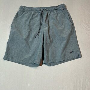 Fish Hippie Shaker Shorts Men’s Large Gray Blue Outdoor Athleisure Beach